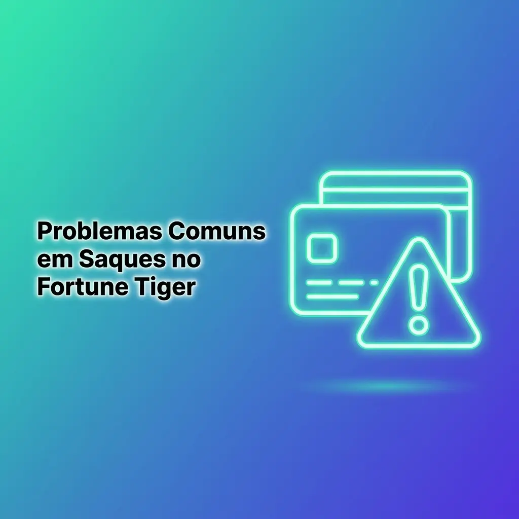 Problemas comuns em saques no Fortune Tiger: verificação, bônus, limites e métodos de pagamento explicados.