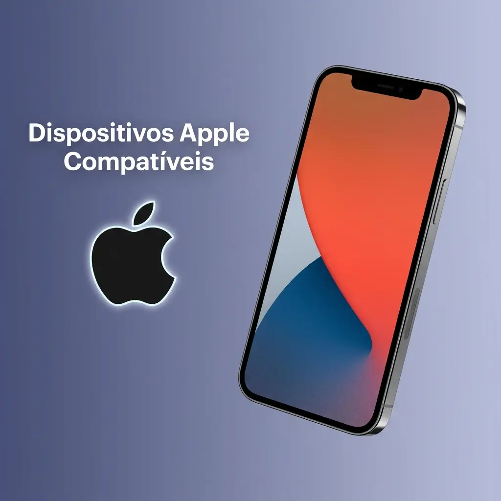 Dispositivos Apple compatíveis com o app Melbet, incluindo iPhones e iPads com iOS 12 ou superior