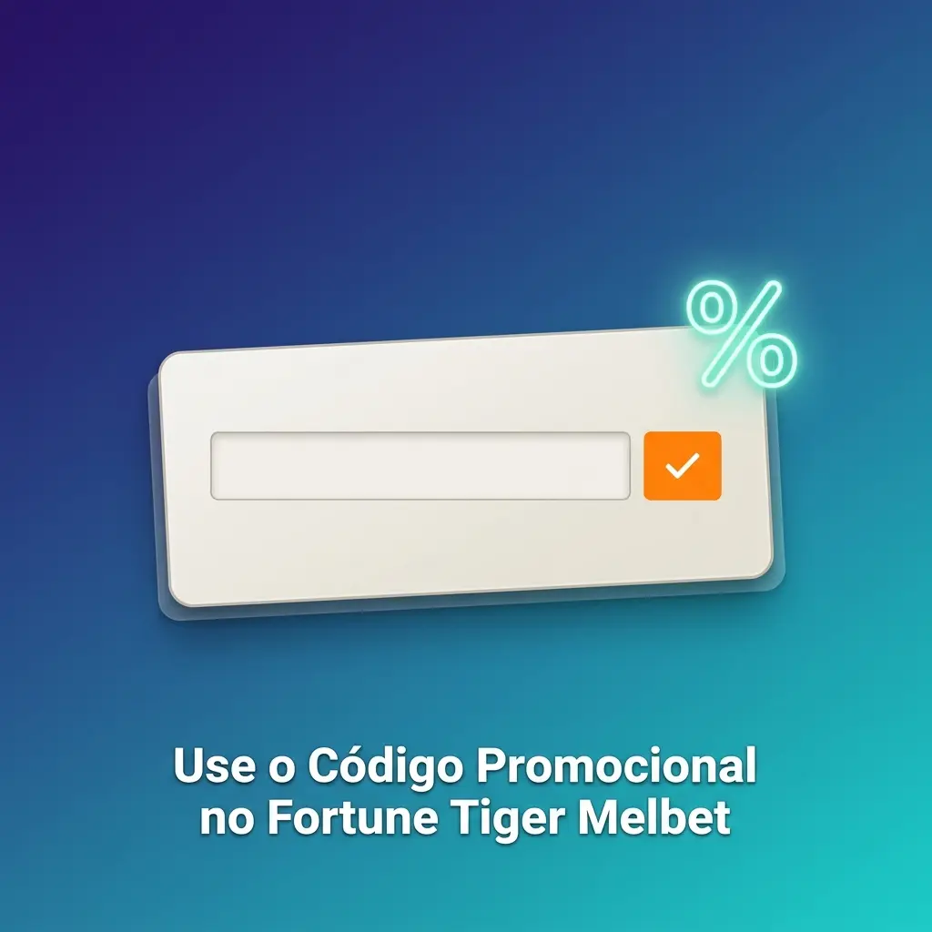 Campo de código promocional MBBR2025 no cadastro da Melbet para Fortune Tiger com bônus exclusivos